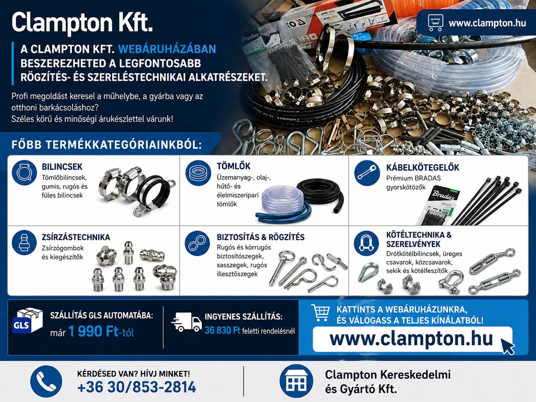 Clampton Kereskedelmi és Gyártó Kft