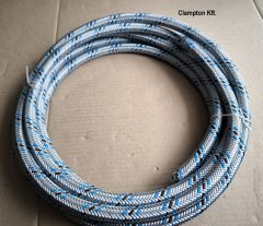 Páncélozott benzin-olaj tömlő D8mm  5,5m levágott darab