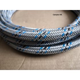 Páncélozott benzin-olaj tömlő D6mm  13m levágott darab