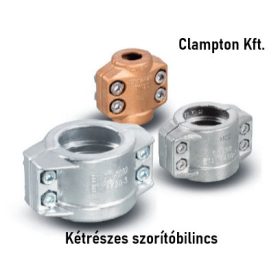 Kétrészes alumínium szorítóbilincs DN19 30-33mm