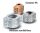 Kétrészes alumínium szorítóbilincs DN25 34-36mm