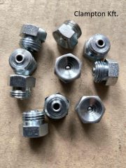 Tölcséres zsírzógomb G1/4" lapos