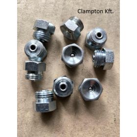 Tölcséres zsírzógomb G1/4" lapos