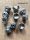 Tölcséres zsírzógomb G1/8" lapos
