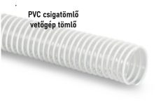 Vetőgép tömlő 25/0,5mm átlátszó